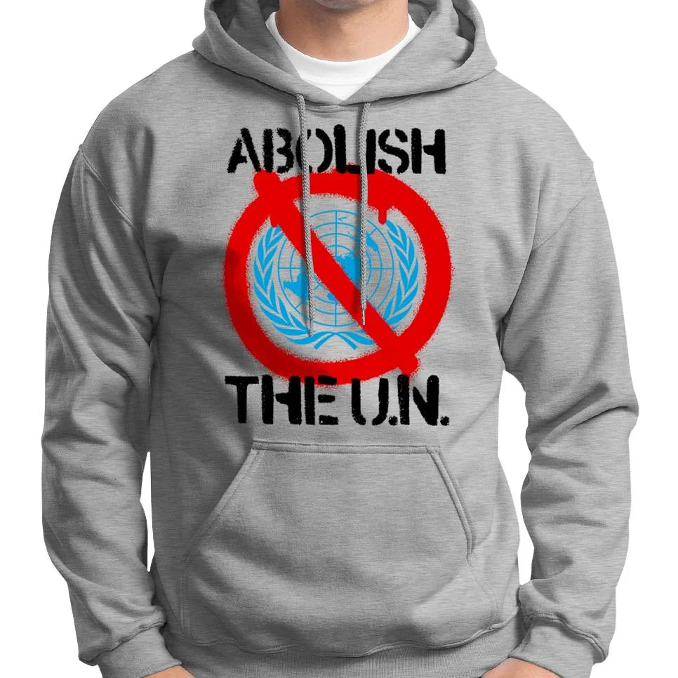 Abolish The United Nations Hoodie Wide Awake Clothing
