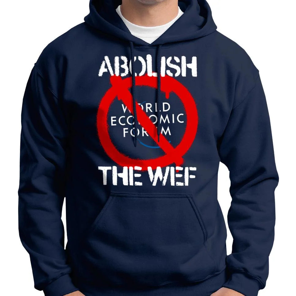 Abolish The World Economic Forum Hoodie Wide Awake Clothing
