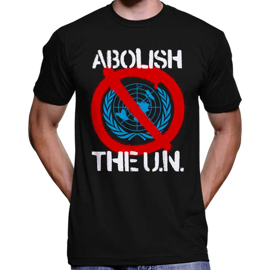 Abolish The United Nations T-Shirt Wide Awake Clothing