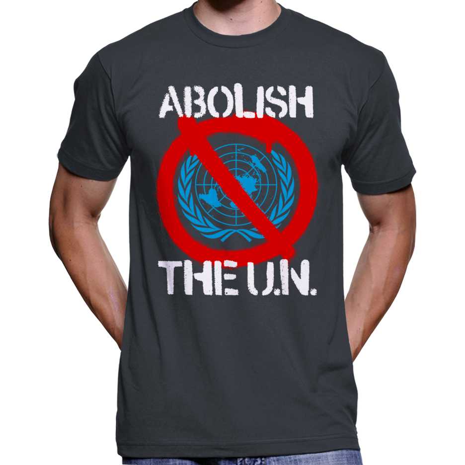 Abolish The United Nations T-Shirt Wide Awake Clothing