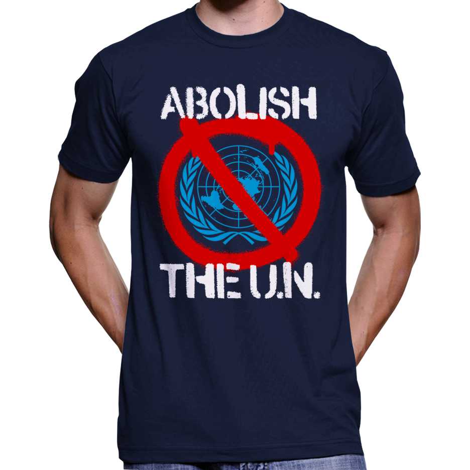 Abolish The United Nations T-Shirt Wide Awake Clothing