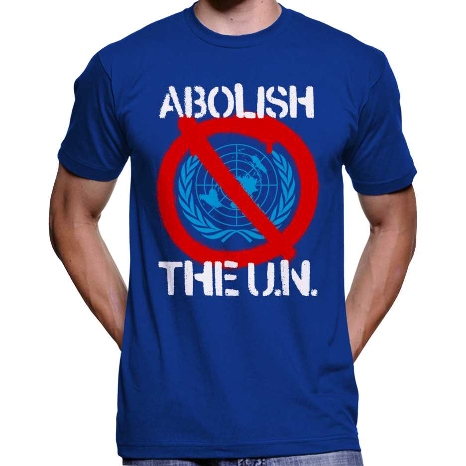 Abolish The United Nations T-Shirt Wide Awake Clothing