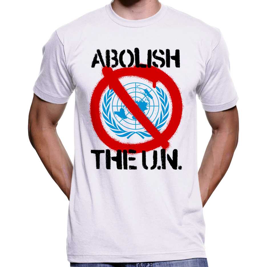 Abolish The United Nations T-Shirt Wide Awake Clothing