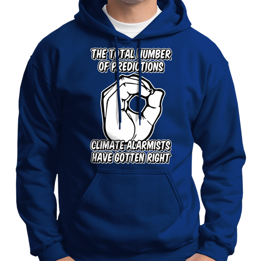 Climate Alarmist Predictions Hoodie