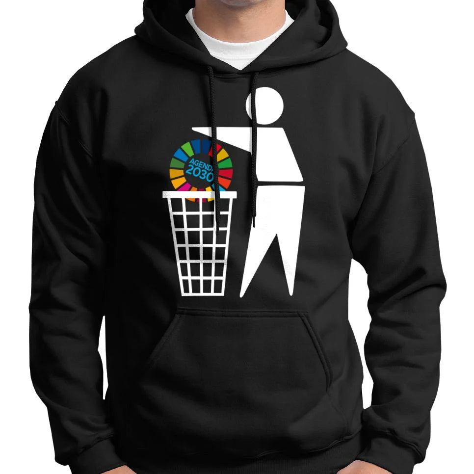 Bin Agenda 2030 Hoodie Wide Awake Clothing