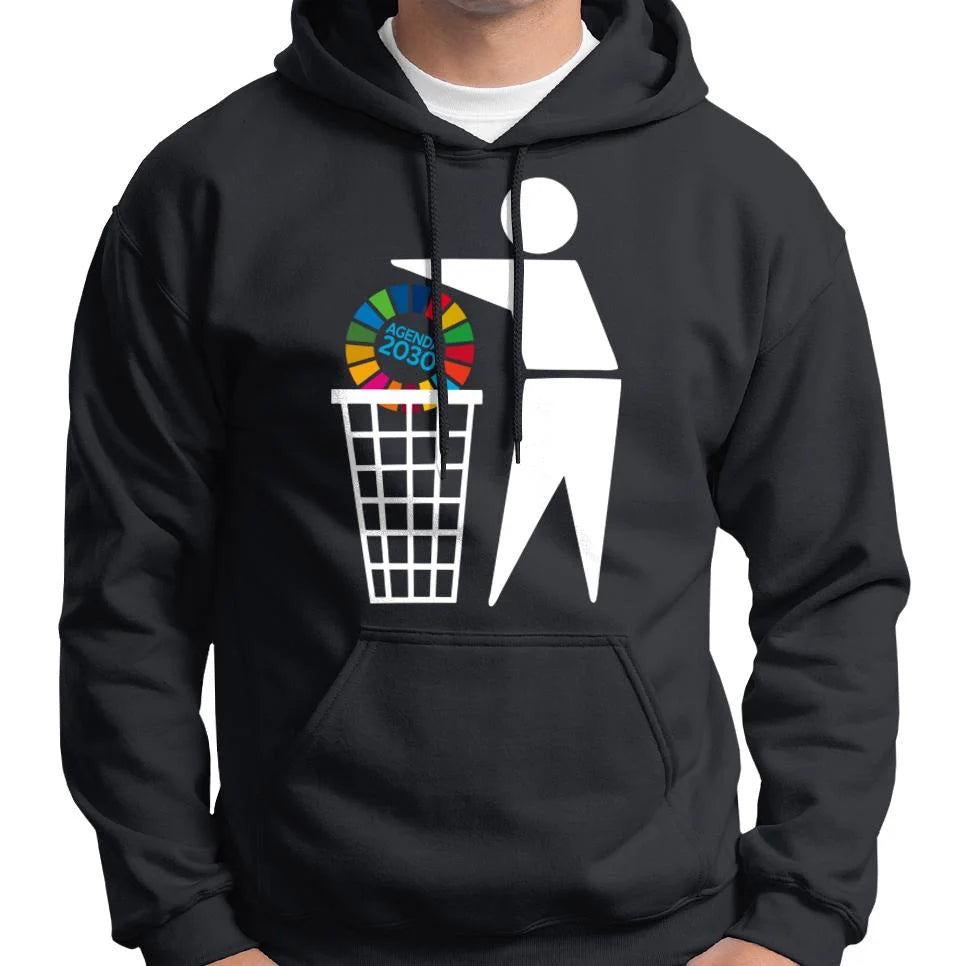 Bin Agenda 2030 Hoodie Wide Awake Clothing