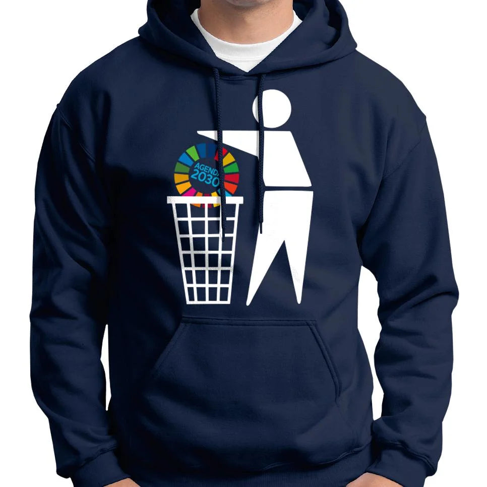 Bin Agenda 2030 Hoodie Wide Awake Clothing