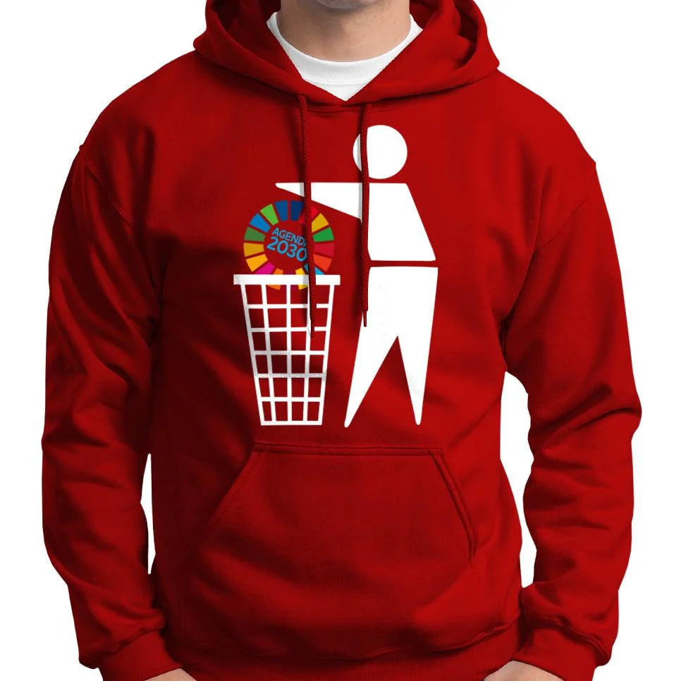 Bin Agenda 2030 Hoodie Wide Awake Clothing
