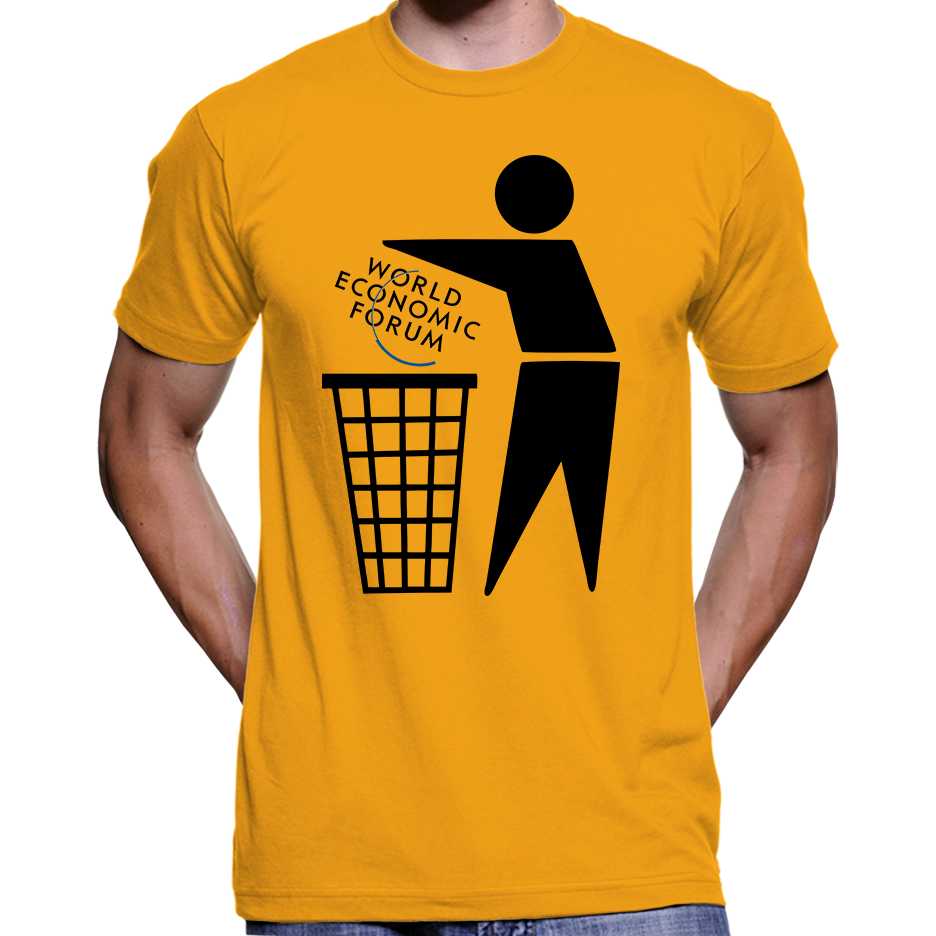 Bin The World Economic Forum T-Shirt Wide Awake Clothing