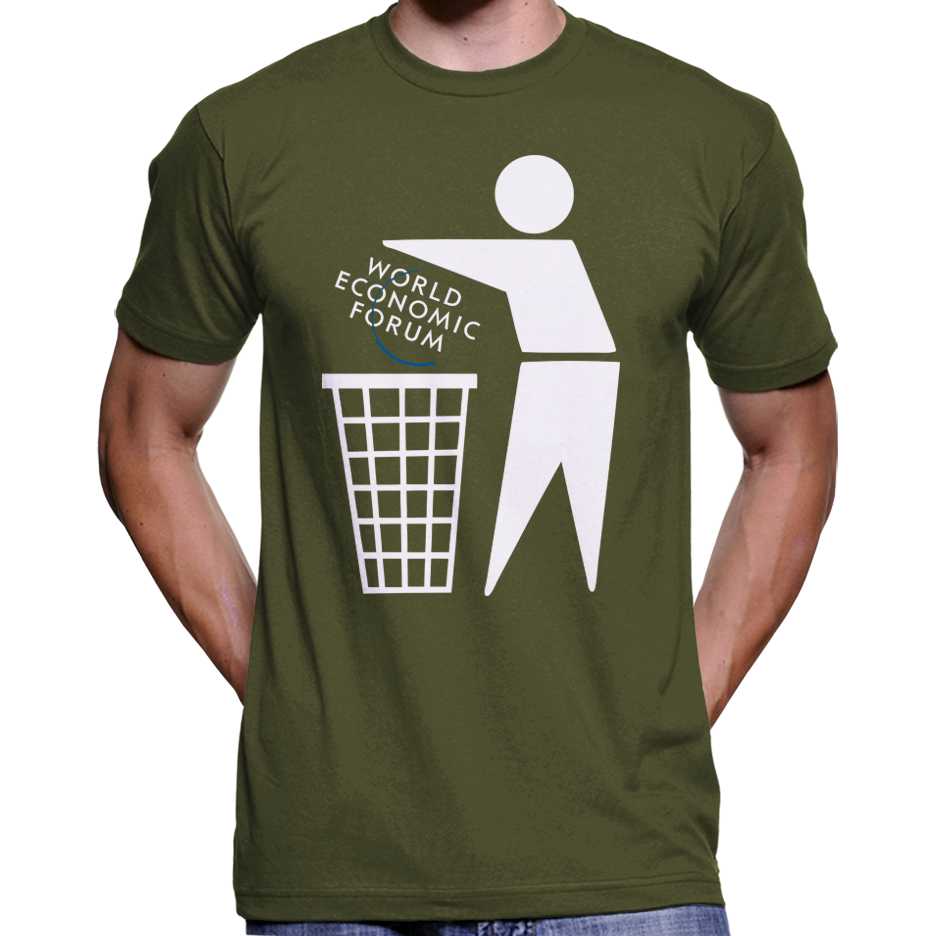 Bin The World Economic Forum T-Shirt Wide Awake Clothing