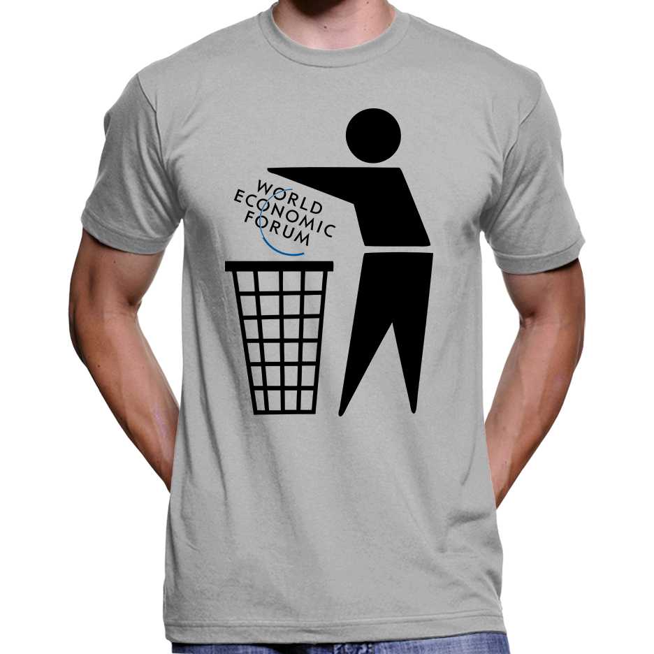 Bin The World Economic Forum T-Shirt Wide Awake Clothing