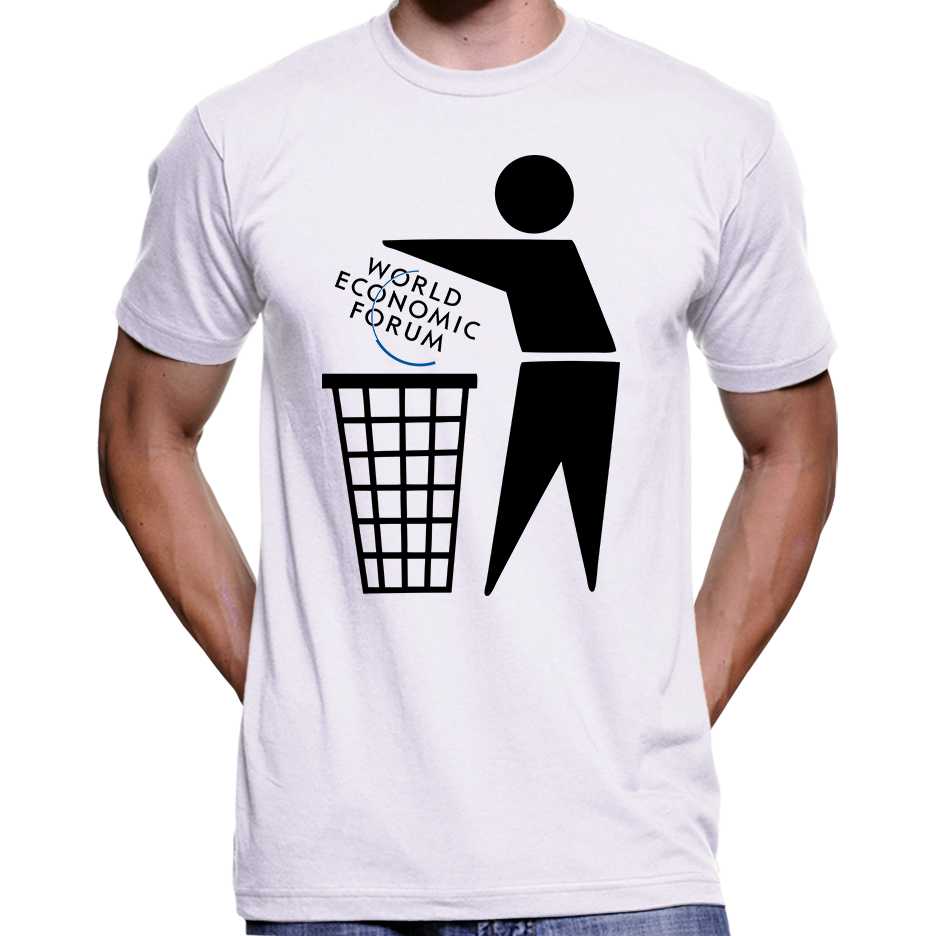 Bin The World Economic Forum T-Shirt Wide Awake Clothing