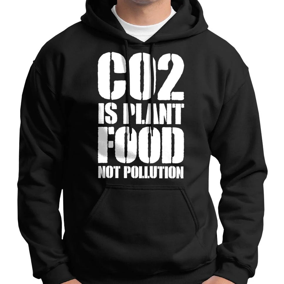 CO2 Is Plant Food, Not Pollution Hoodie Wide Awake Clothing