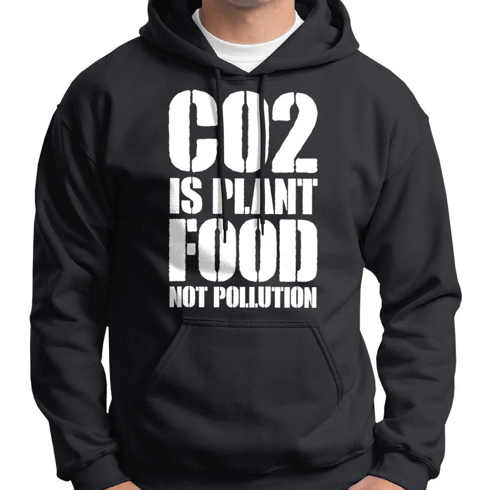 CO2 Is Plant Food, Not Pollution Hoodie Wide Awake Clothing
