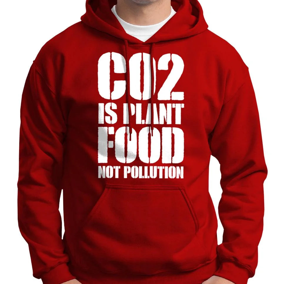 CO2 Is Plant Food, Not Pollution Hoodie Wide Awake Clothing