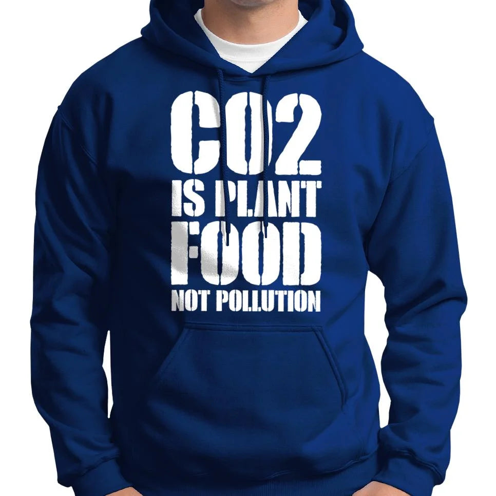 CO2 Is Plant Food, Not Pollution Hoodie Wide Awake Clothing