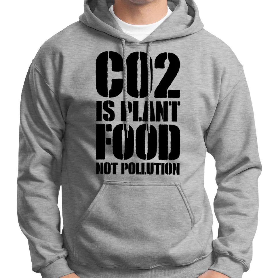 CO2 Is Plant Food, Not Pollution Hoodie Wide Awake Clothing