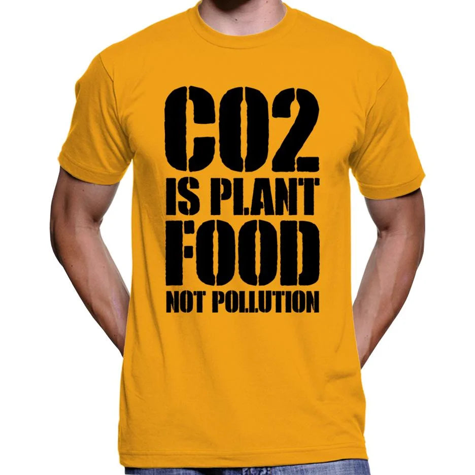 CO2 Is Plant Food, Not Pollution T-Shirt Wide Awake Clothing