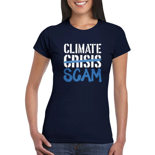 Climate Scam Women's T-Shirt