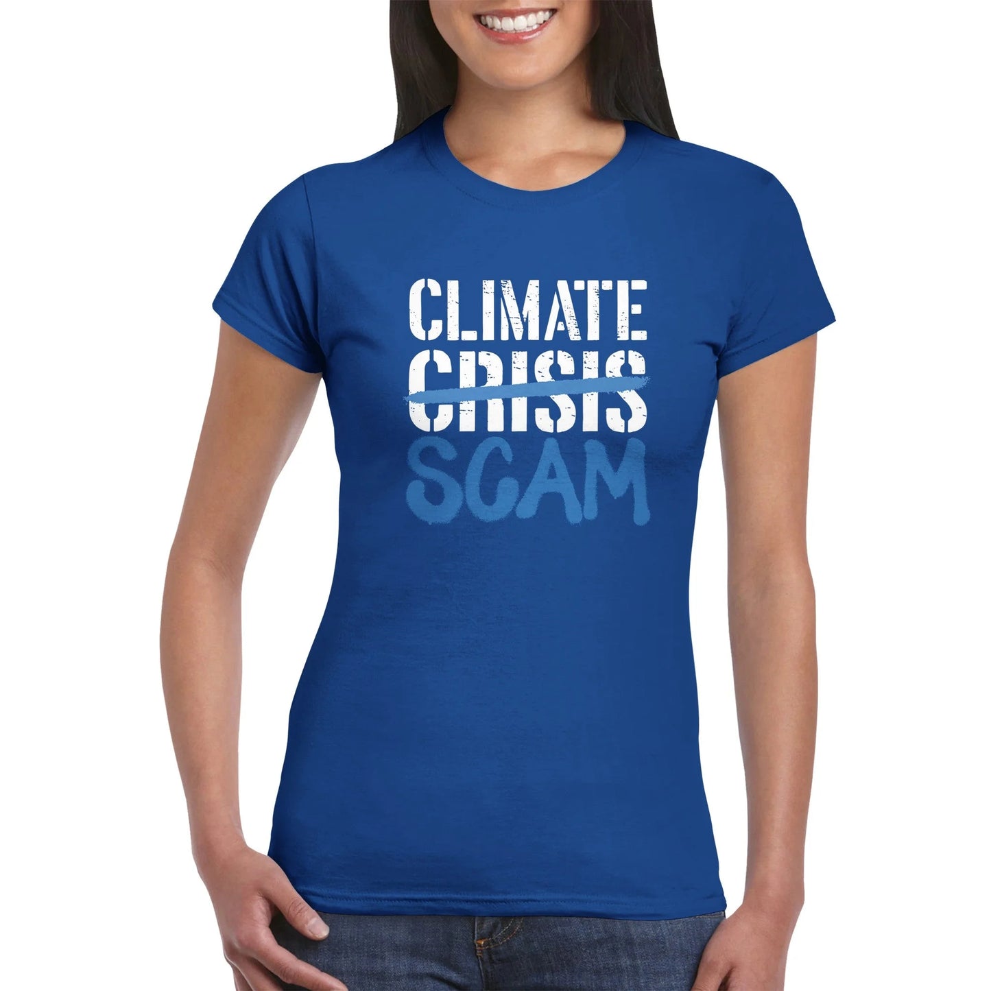 Climate Scam Women's T-Shirt