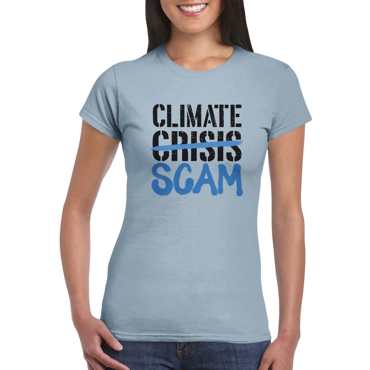 Climate Scam Women's T-Shirt