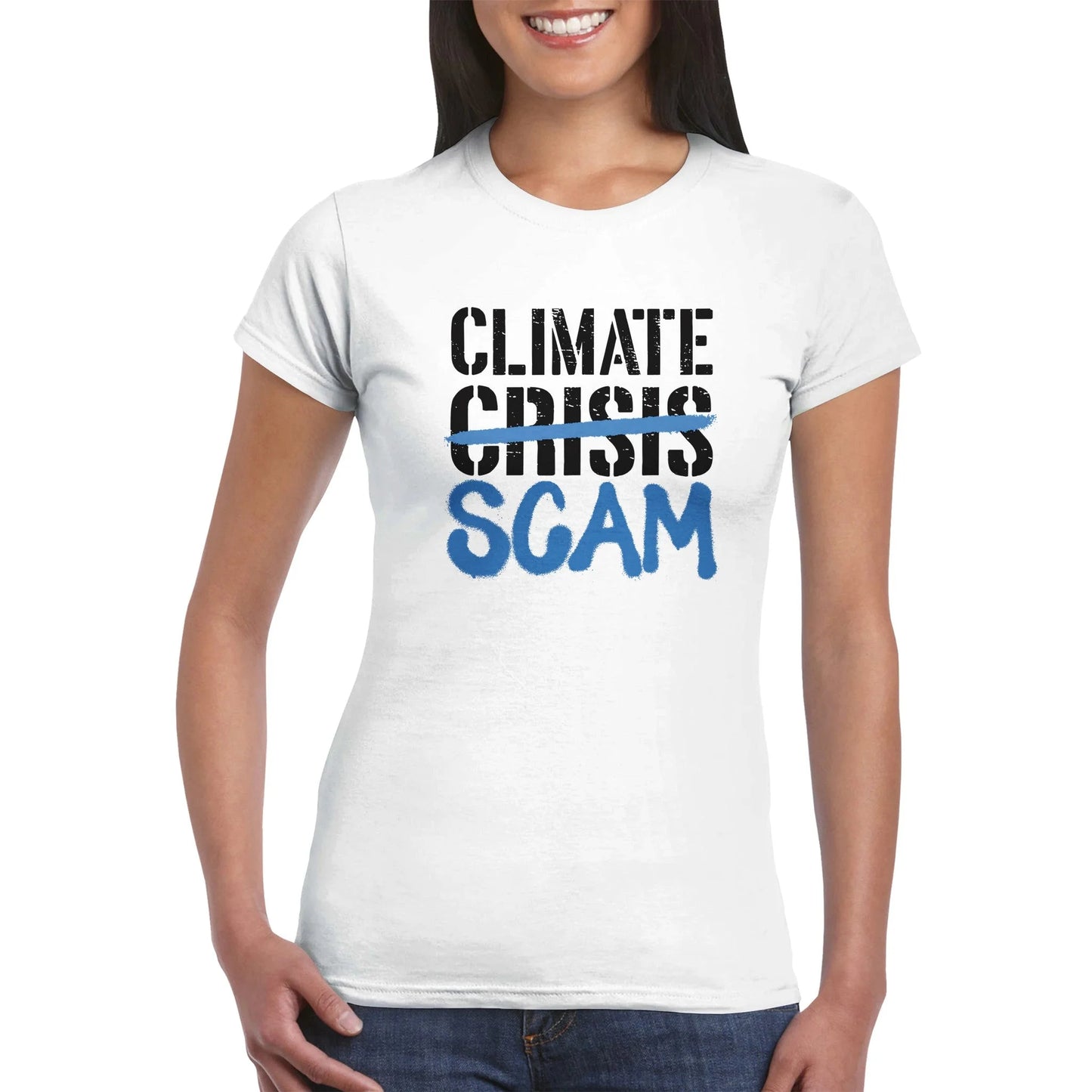 Climate Scam Women's T-Shirt