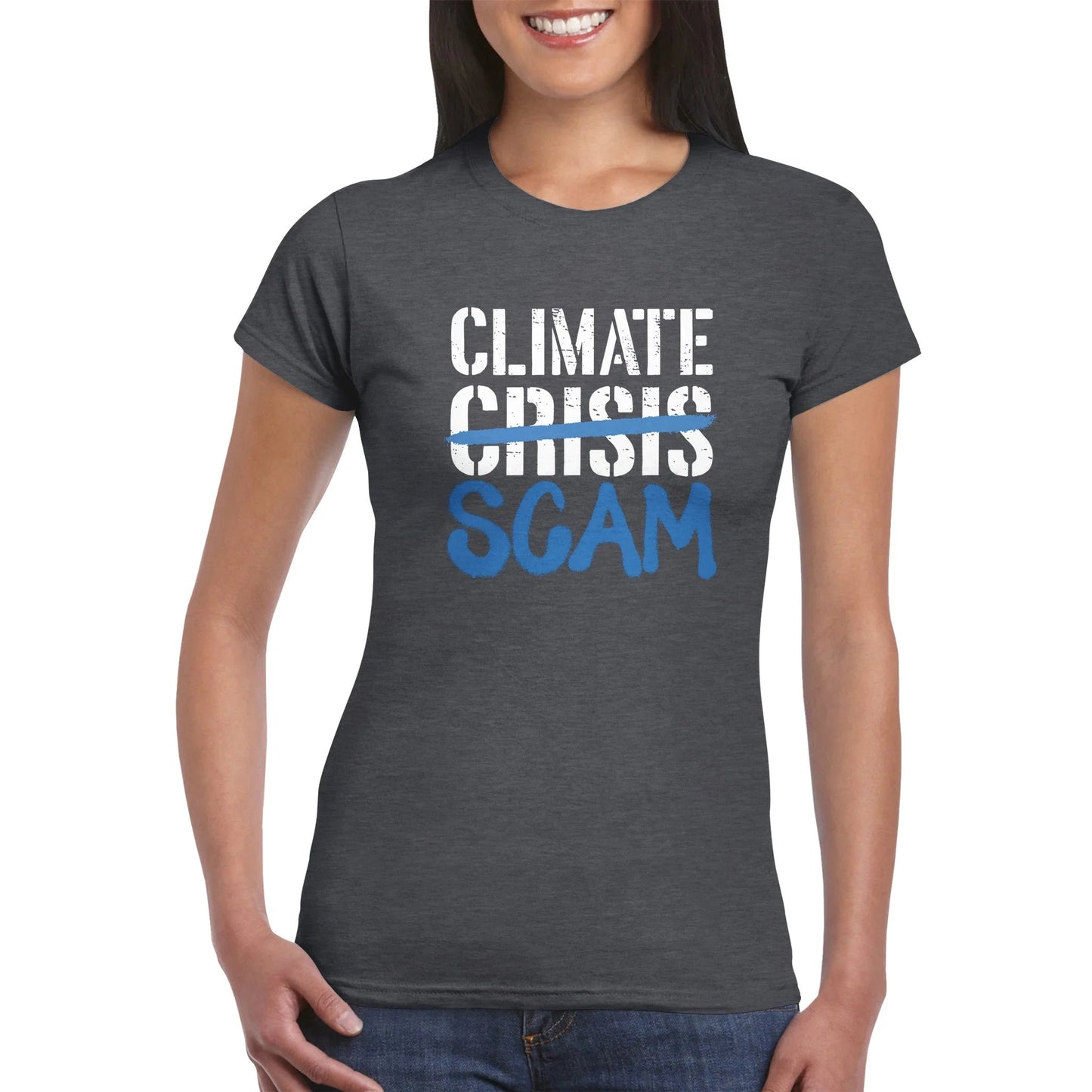 Climate Scam Women's T-Shirt