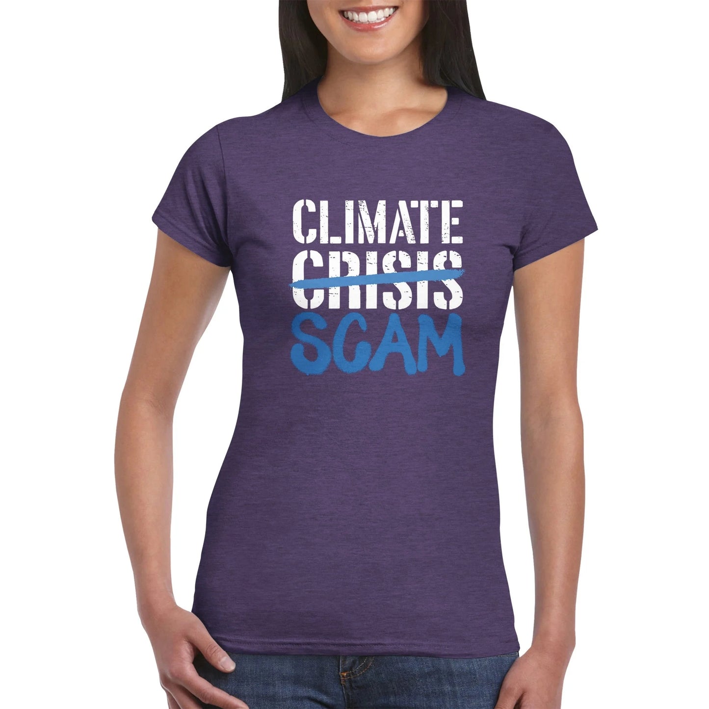 Climate Scam Women's T-Shirt