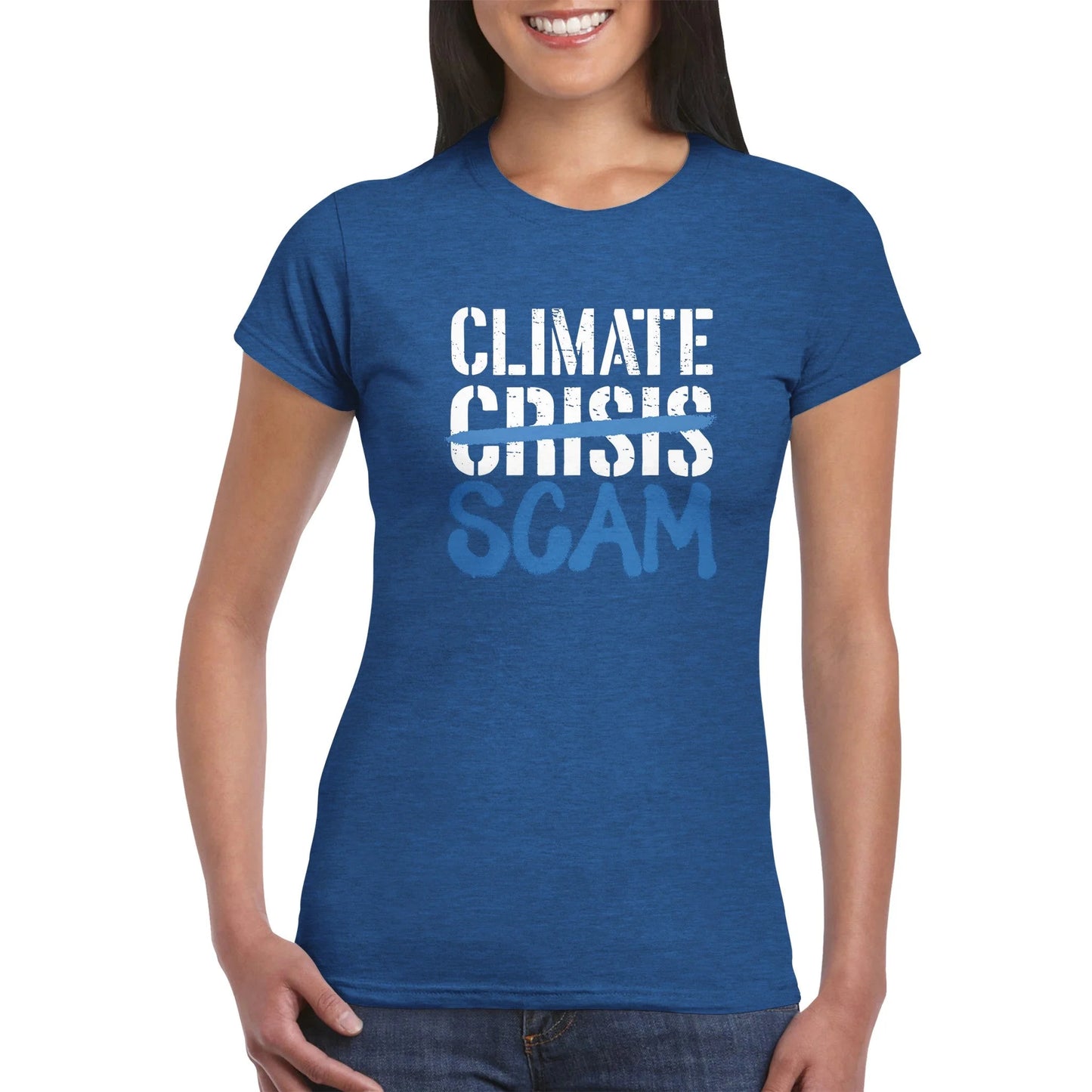 Climate Scam Women's T-Shirt
