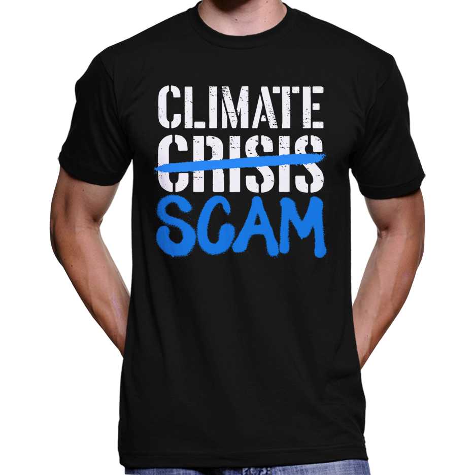 Climate Scam T-Shirt Wide Awake Clothing