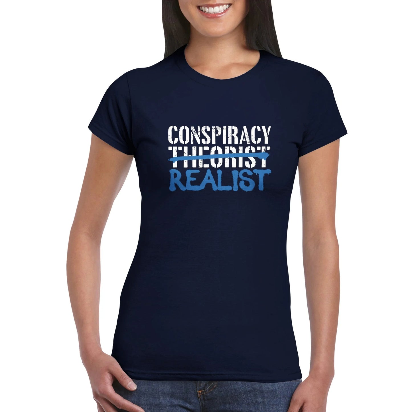Verschwörung Realist Frauen T-Shirt