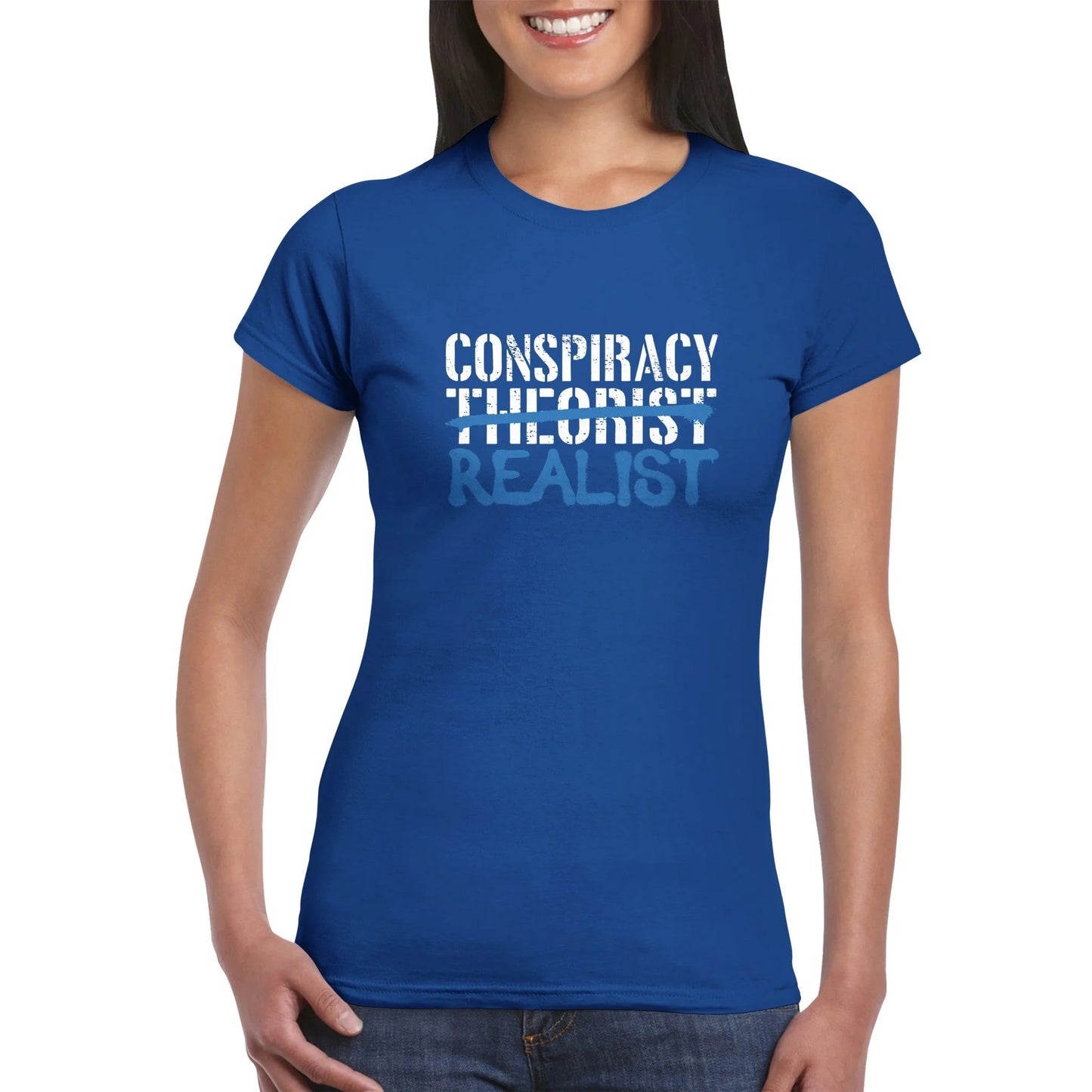 Verschwörung Realist Frauen T-Shirt