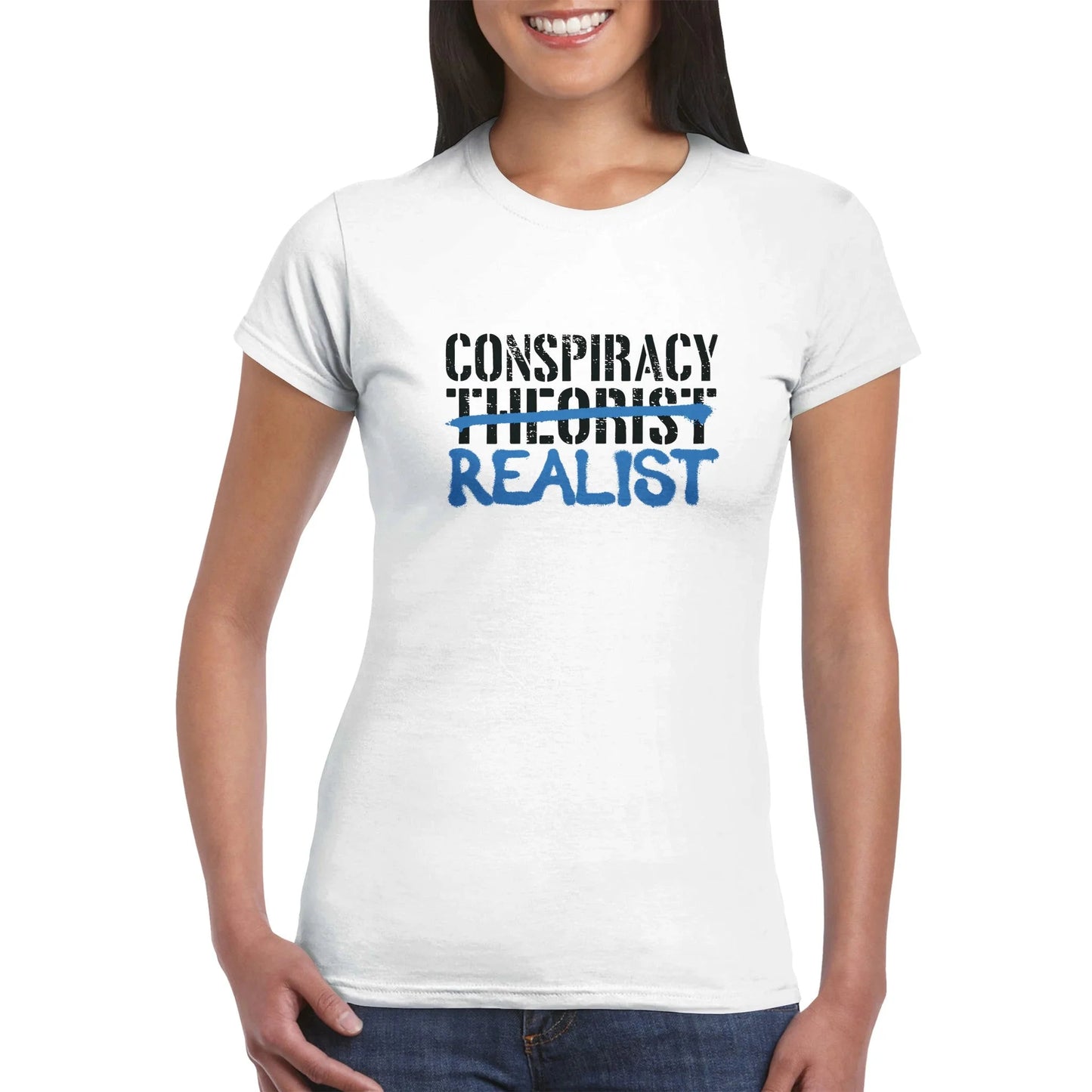 Verschwörung Realist Frauen T-Shirt