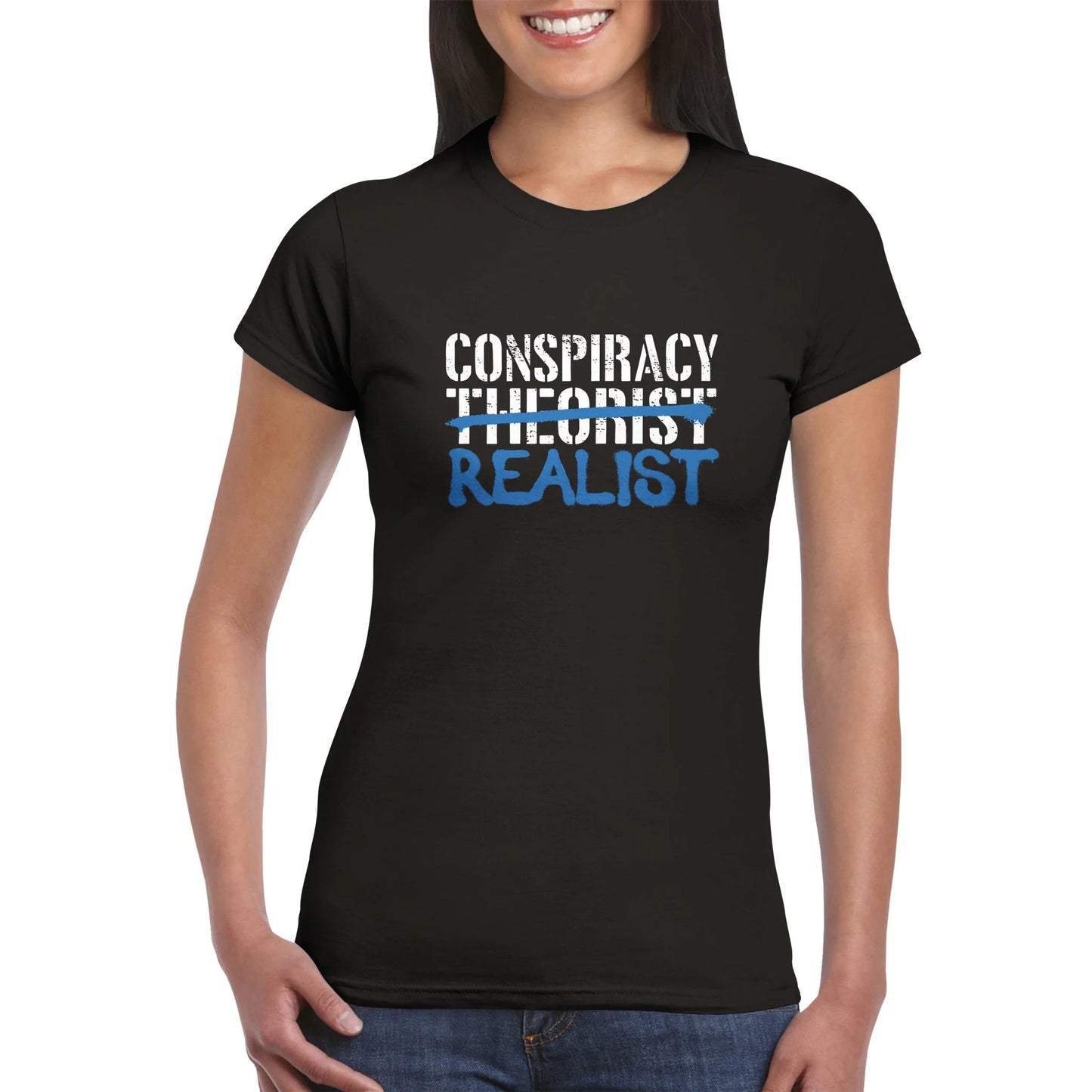 Verschwörung Realist Frauen T-Shirt