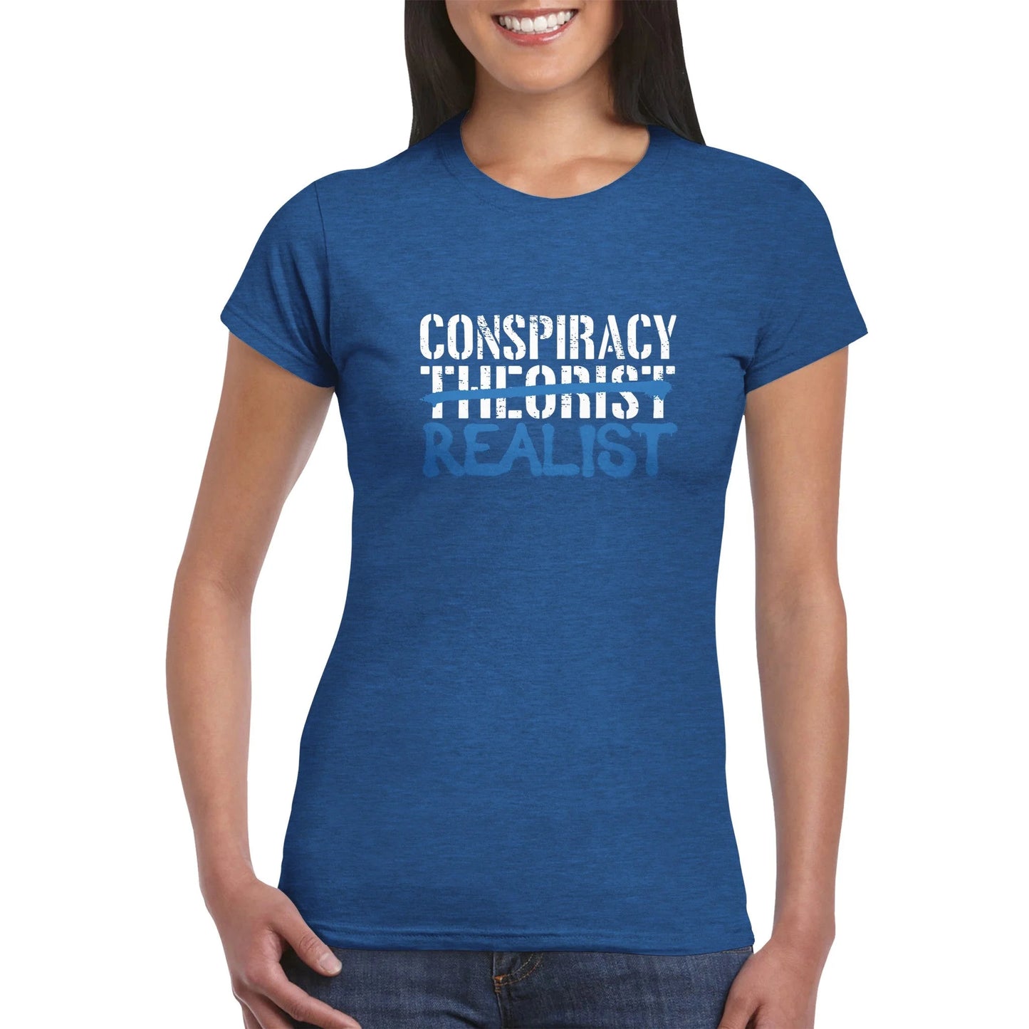 Verschwörung Realist Frauen T-Shirt