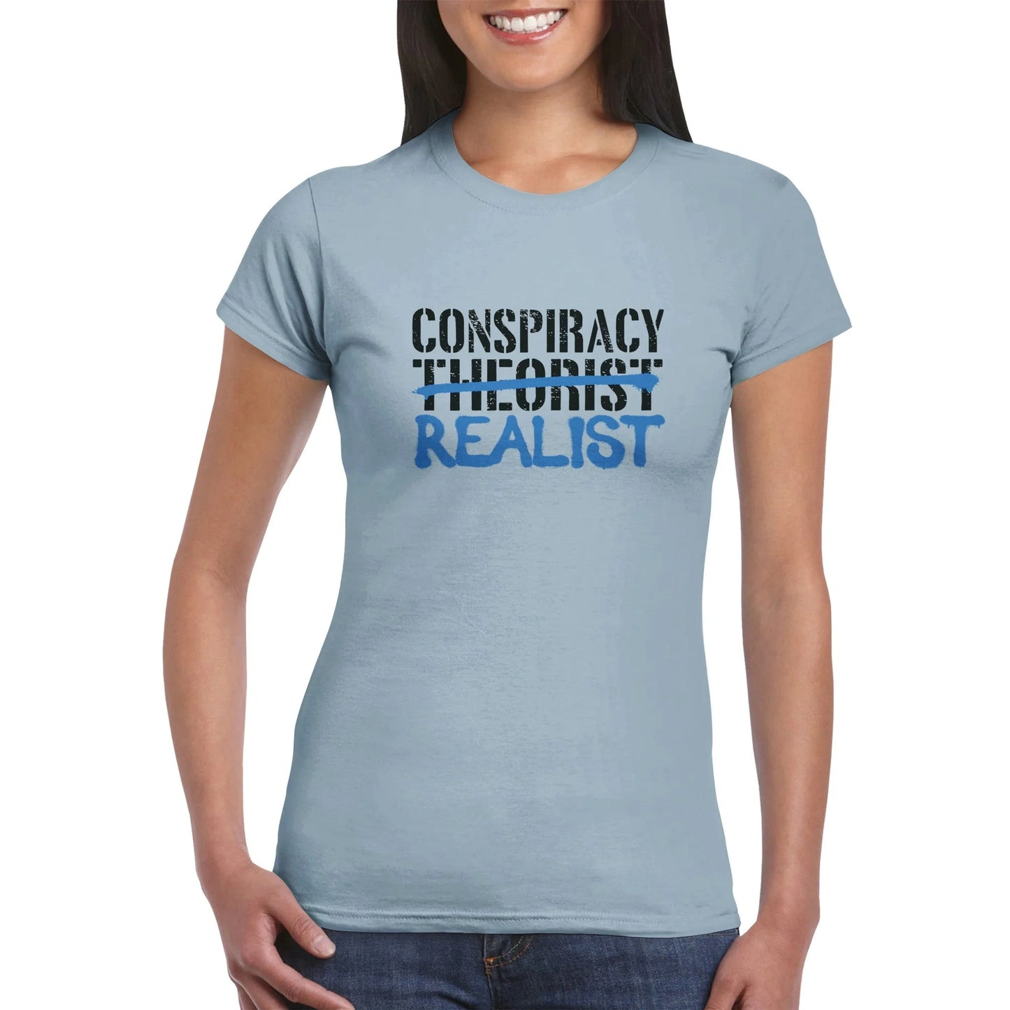 Verschwörung Realist Frauen T-Shirt