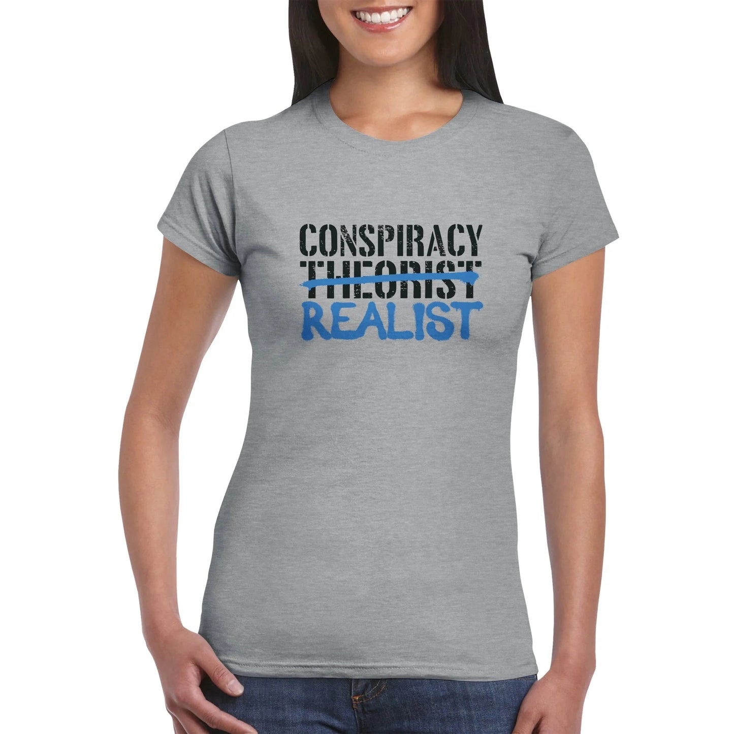 Verschwörung Realist Frauen T-Shirt