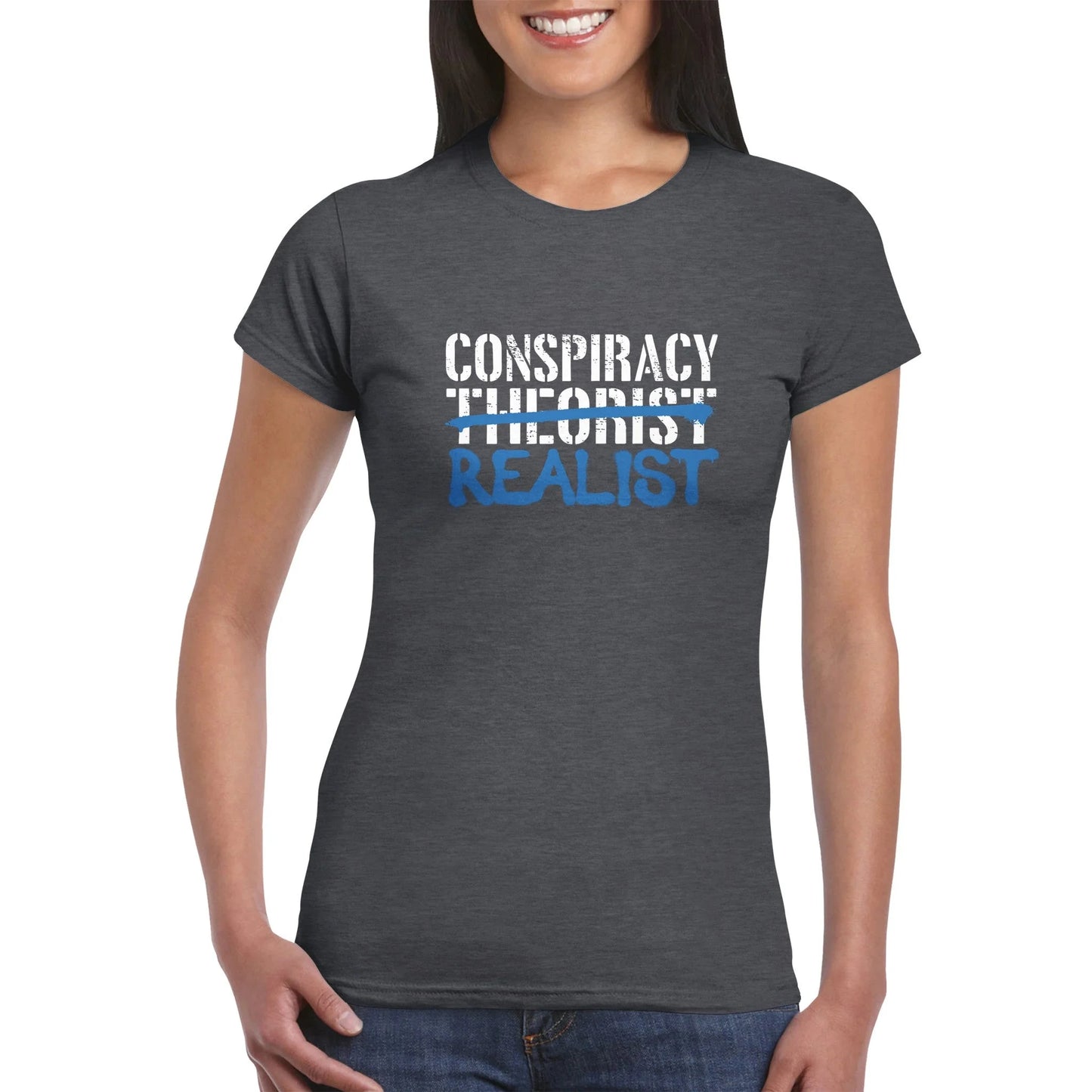 Verschwörung Realist Frauen T-Shirt