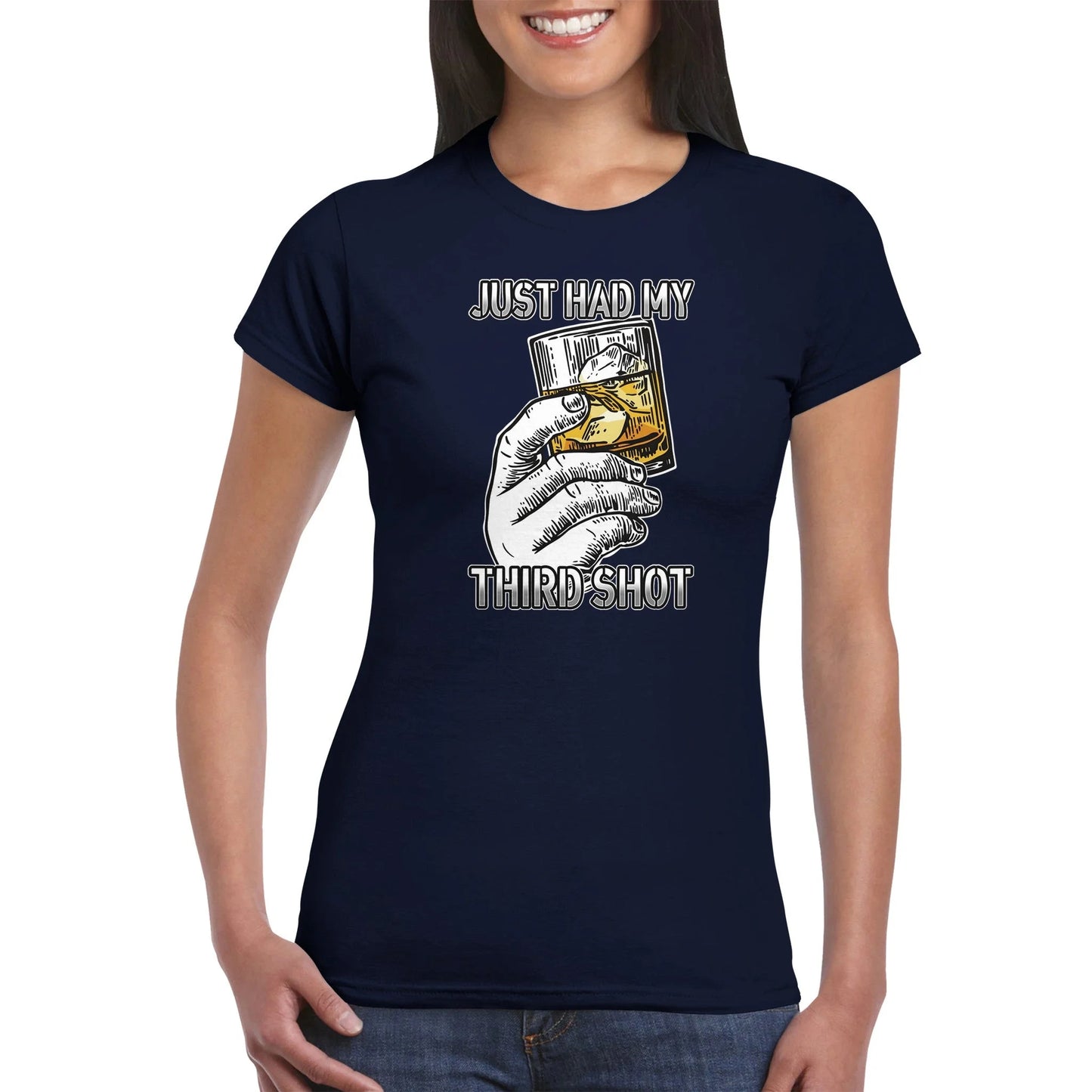 "Just Had My Third Shot" Anti Covid Vaccine Women's T-Shirt
