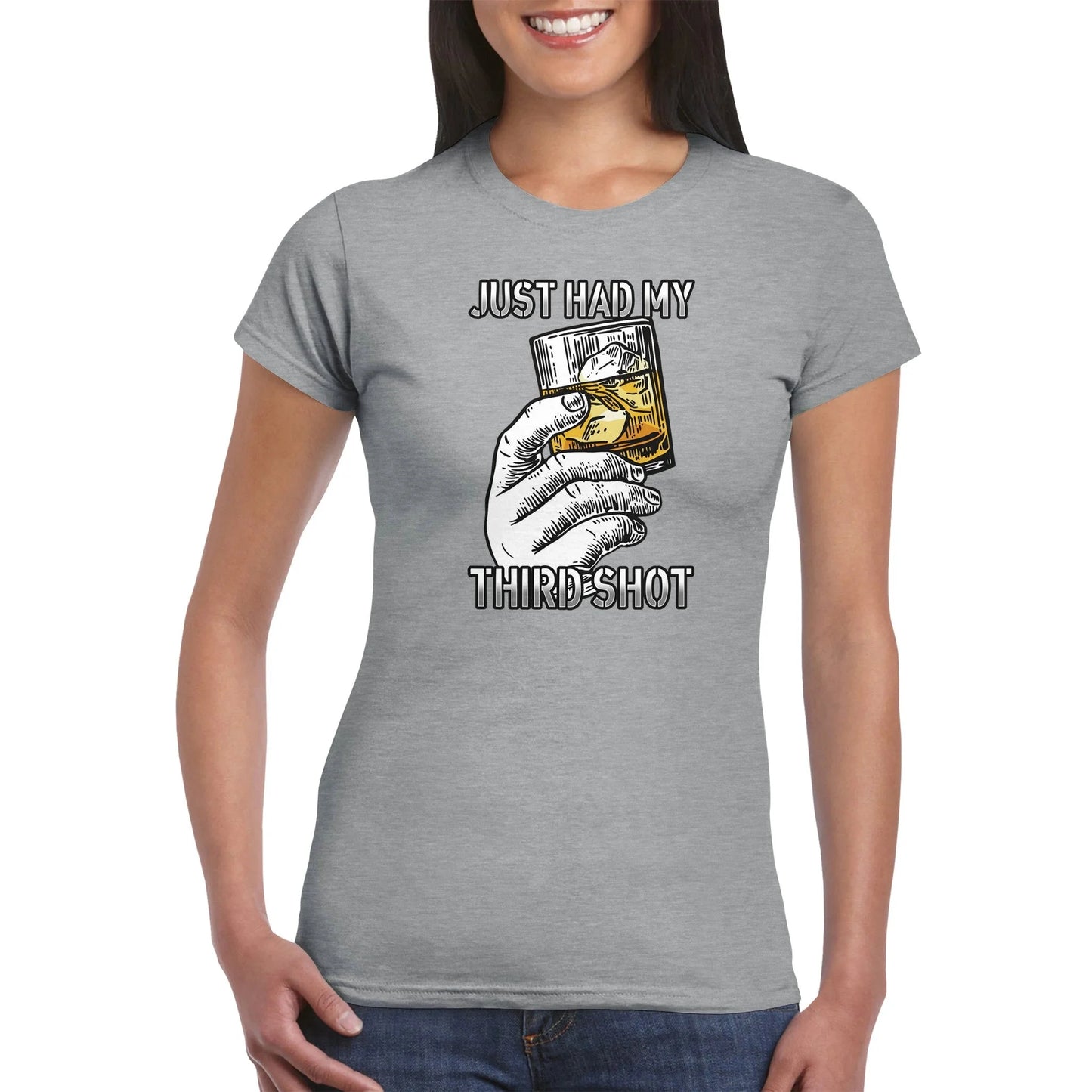 "Just Had My Third Shot" Anti Covid Vaccine Women's T-Shirt