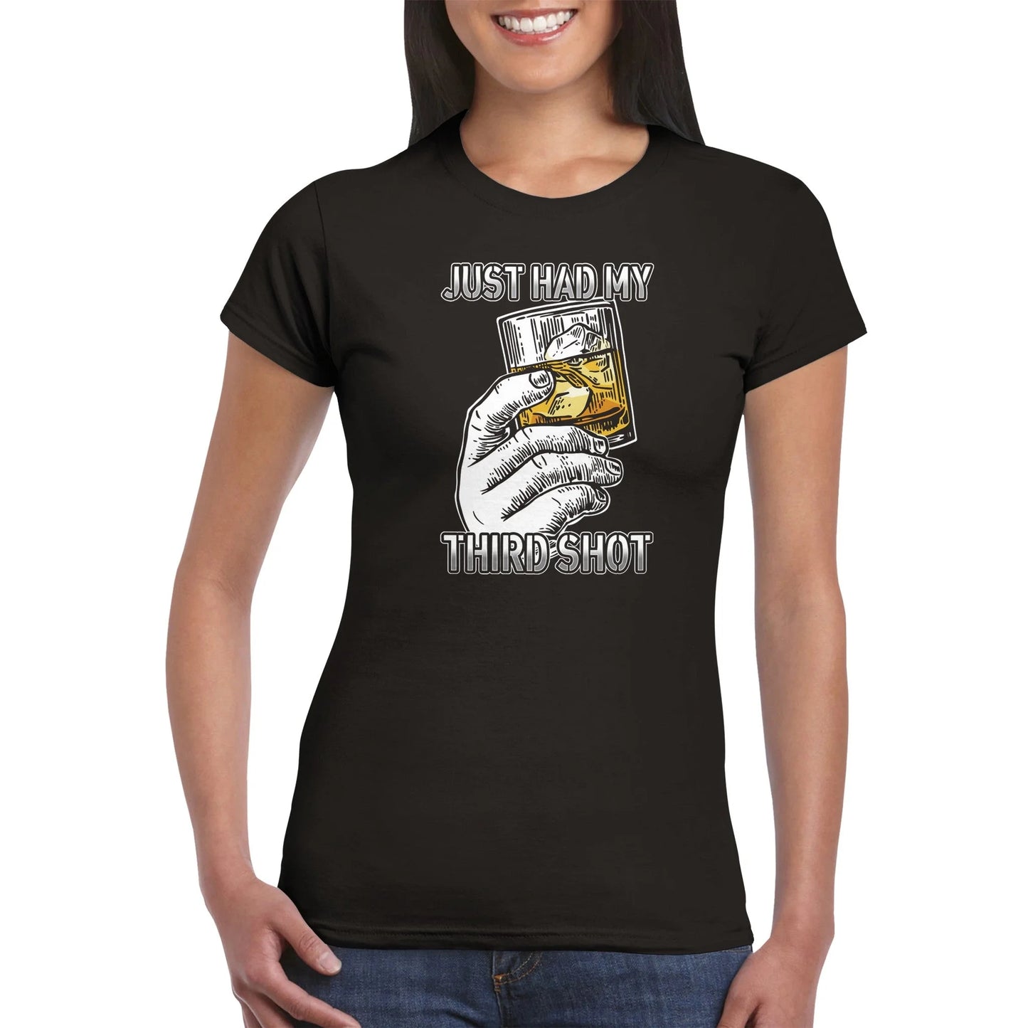 "Just Had My Third Shot" Anti Covid Vaccine Women's T-Shirt