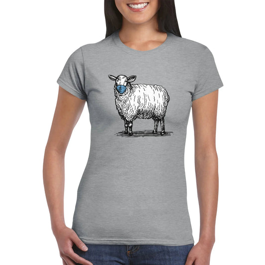 Masked Sheep Anti Face Mask Women's T-Shirt