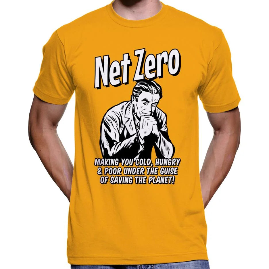 Net Zero "Making You Cold, Hungry And Poor" T-Shirt Wide Awake Clothing