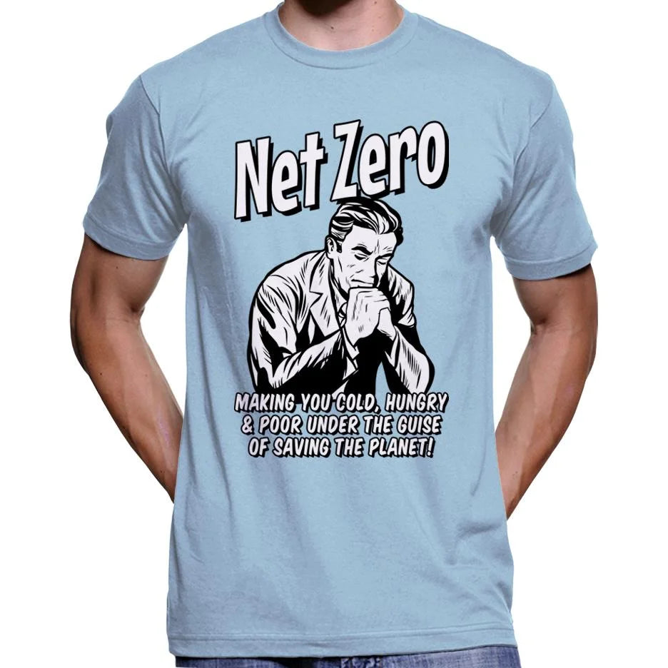 Net Zero "Making You Cold, Hungry And Poor" T-Shirt Wide Awake Clothing