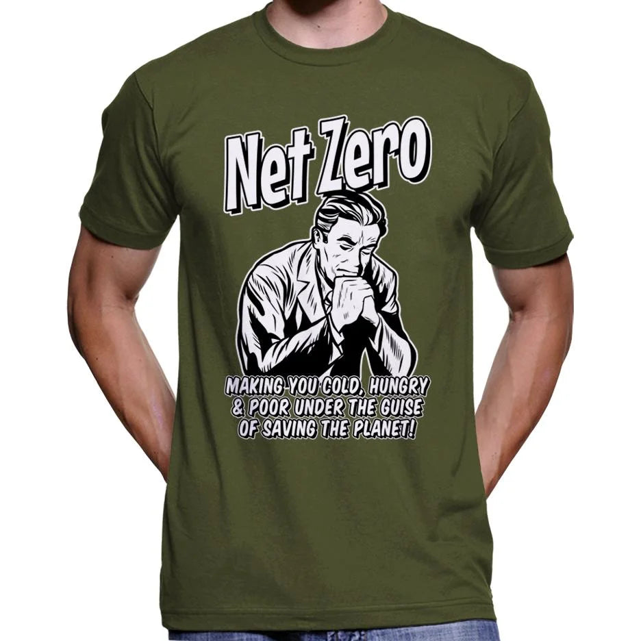 Net Zero "Making You Cold, Hungry And Poor" T-Shirt Wide Awake Clothing