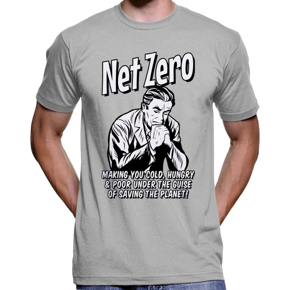 Net Zero "Making You Cold, Hungry And Poor" T-Shirt Wide Awake Clothing