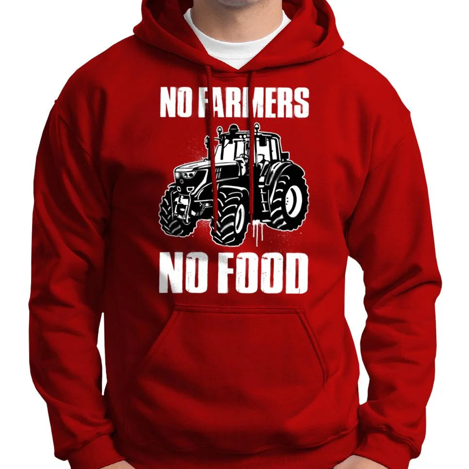 No Farmers No Food Hoodie Wide Awake Clothing