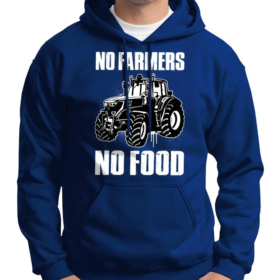 No Farmers No Food Hoodie Wide Awake Clothing