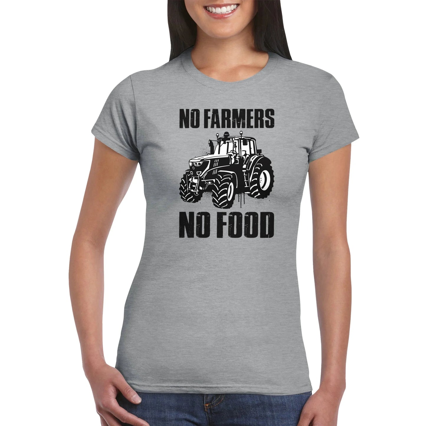 Keine Bauern, kein Essen, Damen T-Shirt