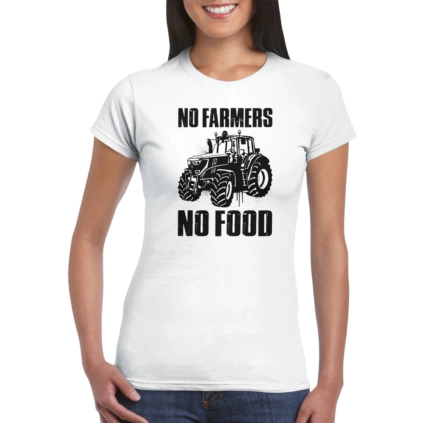 Keine Bauern, kein Essen, Damen T-Shirt